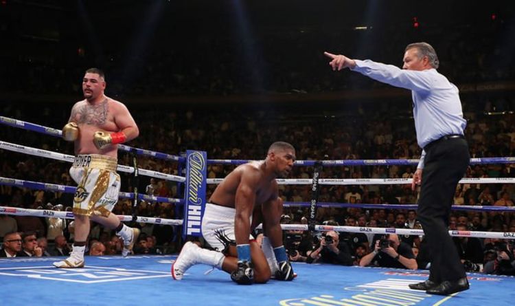 anthony joshua vs andy ruiz 2, noticias de boxeo pesos pesados, velada, combate, entrenar boxeo, cinturon de campeon, revancha