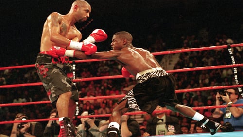 mayweather vs corrales, imagen, victoria