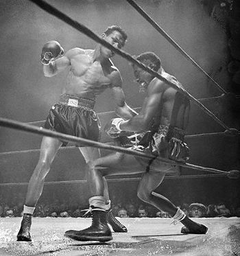 sugar ray robinson contra lamotta, campeon peso welter, biografia